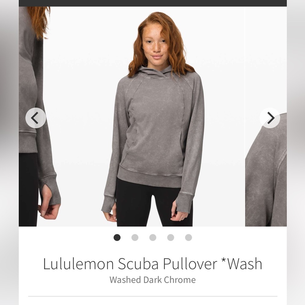 Sz 8 Lululemon Scuba Pullover * Wash